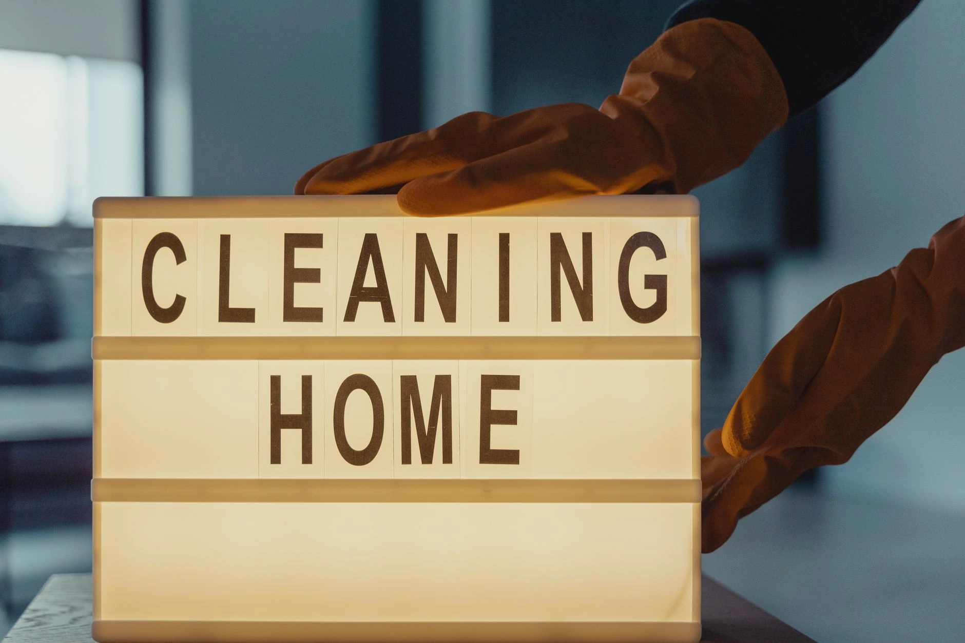 cleaning company wide banner