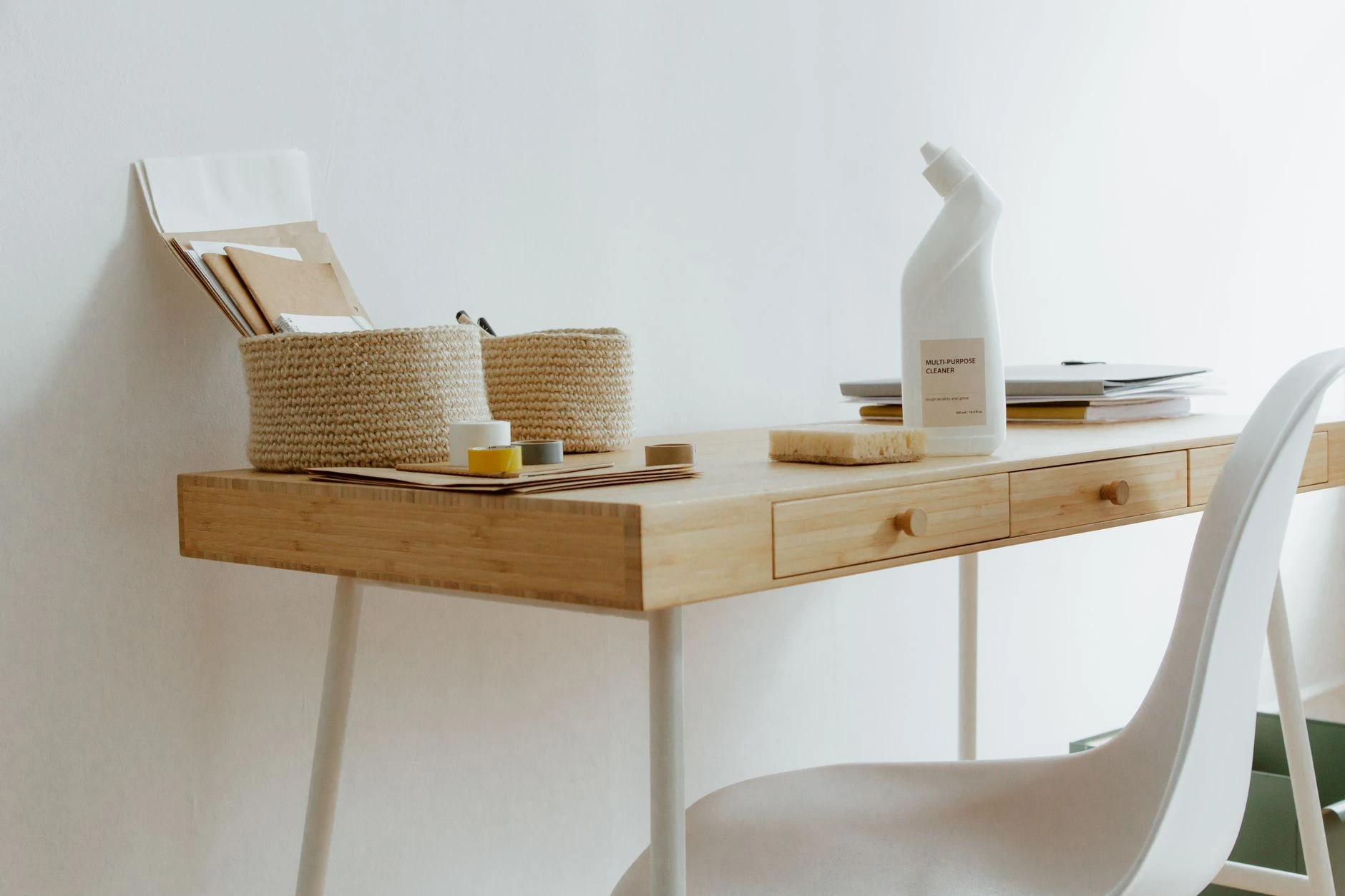 bright and clean office space